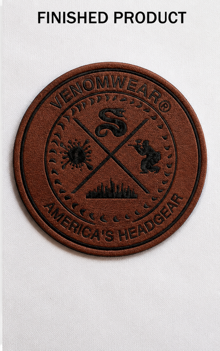 Finished Patch engraved